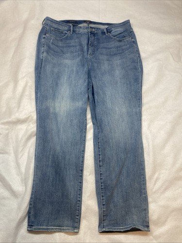 Nydj jeans womens 18w blue - nydj,