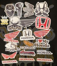 19 pcs Stickers: Honda Glossy