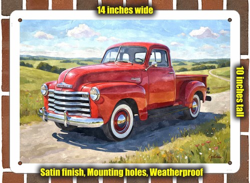 Metal sign 1949 chevrolet - metal,