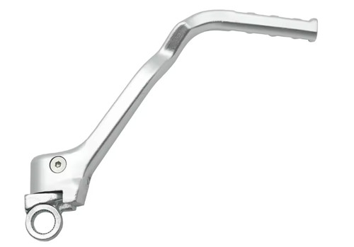 Kick start lever - start, silver