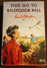 Five Go To Billycock Hill. Enid Blyton. The Famous Five. 1957 1st Edition. Good.