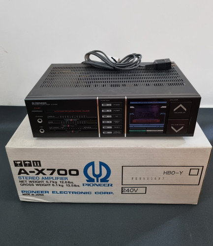 Boxed vintage pioneer stereo - boxed,