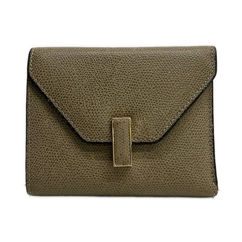 Valextra beige gold - gold, leather
