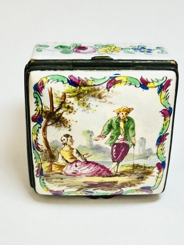 French enamel painted - french,