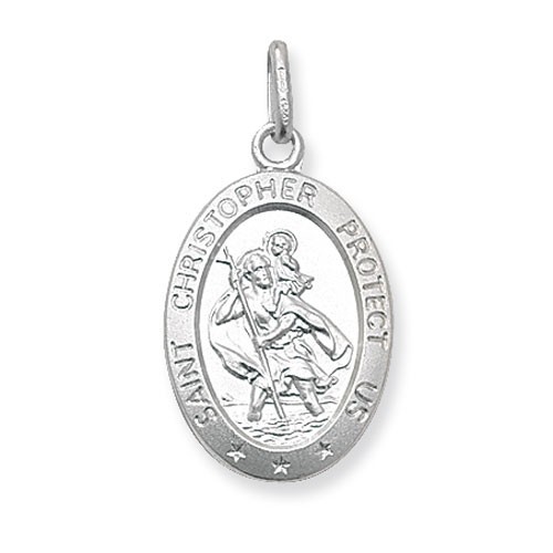 Sterling silver saint - sterling,