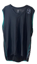 mens zumba vest top black Size