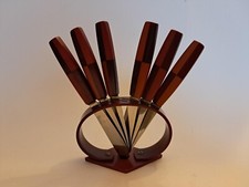 6 x Art Deco Solingen fruit