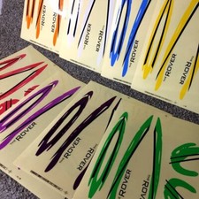 TerraTrike Decal Sticker Sheet