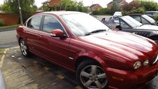 Jaguar X type 2008 2.0D facelift saloon Chilli Red,champagne leather.Many parts.