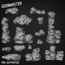 Moon Rocks - Basing Kit/