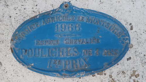 French plaque agricultural - french,
