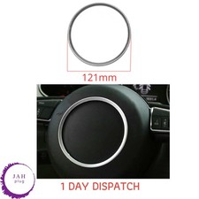 SILVER STEERING WHEEL CENTER