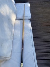 VINTAGE Joe Davies 'CLUB CUE' 1  snooker cue /case  9.5 mm  tip 17.5  Oz  57.5 “