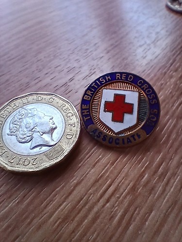 Vintage british red cross - british,