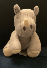 Small Soft Plush - Grey Rhino
