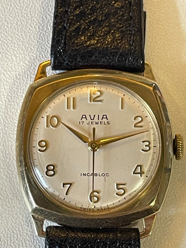 1956 avia 9ct solid gold - 1956,