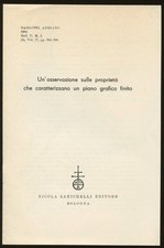 Adriano Barlotti / Un'Osservazione sulle Proprieta che Caratterizzano un Piano