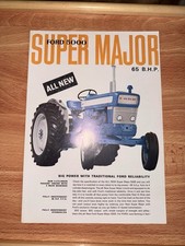 Ford  5000 Super Major  Pre Force Sale Brouchure