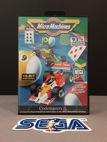 Micro machines sega mega - micro,