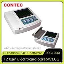 Digital 12 Channel ECG Machine