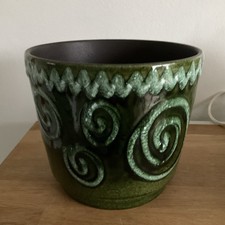 West German Fat Lava Mid Century Vintage Plant Pot 806/17