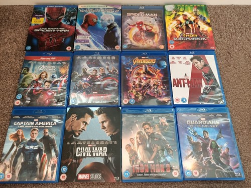 Blu ray bundle marvel - bundle,
