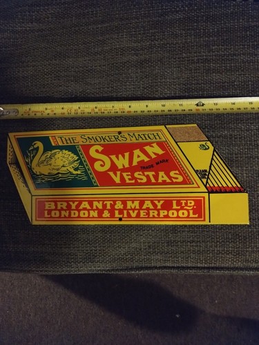 Swan vestas porcelain enamel - vestas,