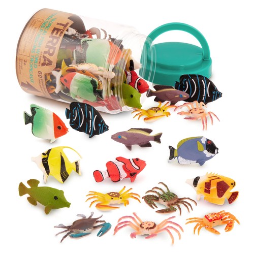 60pcs tropical fish crab - tropical,
