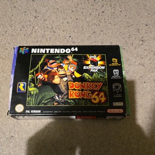 Donkey kong boxed - kong, (n64)