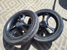 Mamas & Papas Ocarro Rear Wheels X2 Pair Fully Cleaned Good Condition Gold 