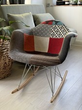 Eames RAR Patchwork Rocking