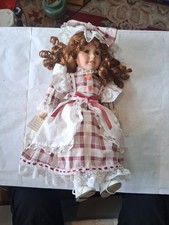 Porcelain Doll 30 Cms Tall Approximately