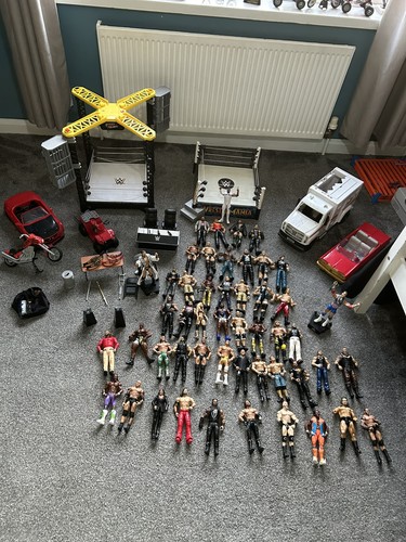 X50 wwe figure joblot bundle - wwe,