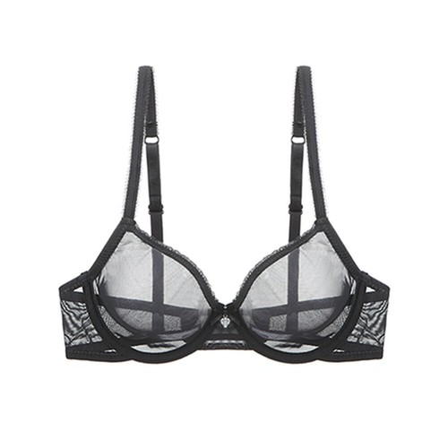 Transparent bra full - transparent,