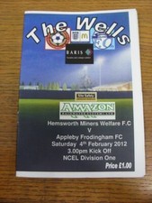 2012 hemsworth miners - hemsworth,