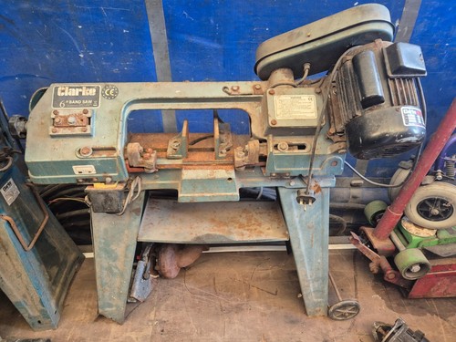 Clarke metalwork band saw - clarke,