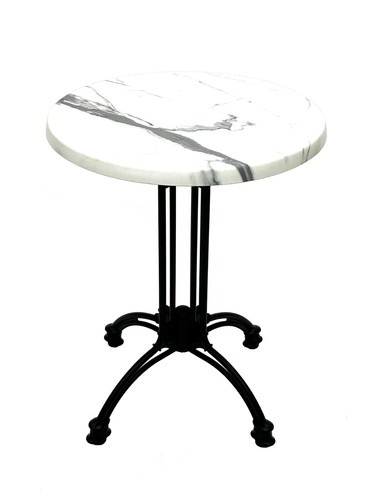 White marble coffee table - coffee,