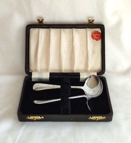 Vintage baby spoon - baby, pusher