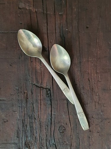 Pair vintage elkington silver - vintage,