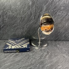 Vtg Boots Gooseneck shaving Mirror Swivel Desk Shaving Vanity 12cm magnifying 