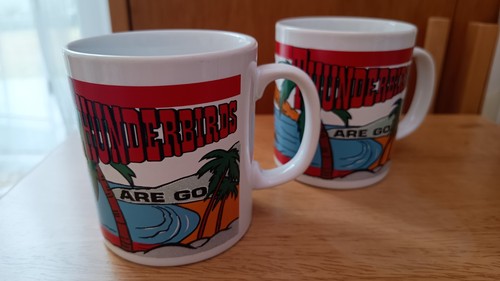 Kilncraft thunderbird mugs - 2x,