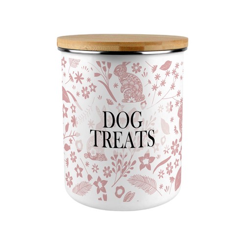 Pink rabbits dog treats - pink,