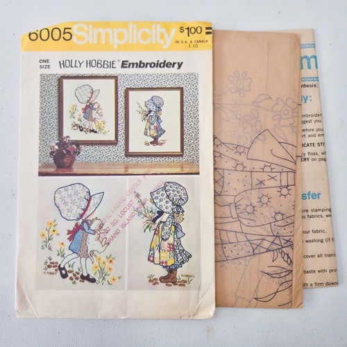 Holly hobbie embroidery - hobbie,