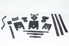 Rustic Indian Iron Hand Made Table Kitchen Cupboard Cabinet Trunk Chest Fittings