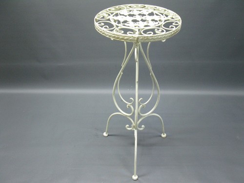 New round metal flower - metal,
