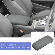 Gray Leather Armrest Centre