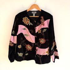 INDIGO MOON Embroidered Jacket