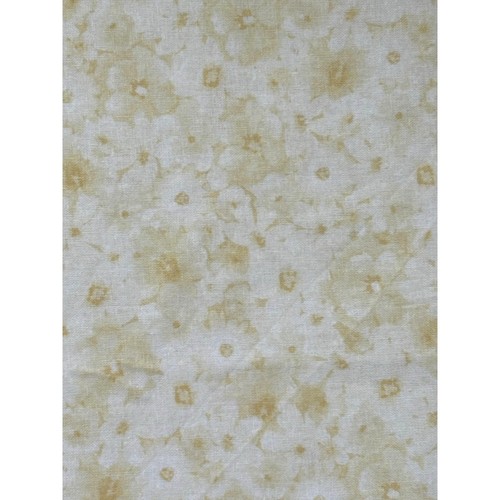 Buttercream floral cotton - buttercream,