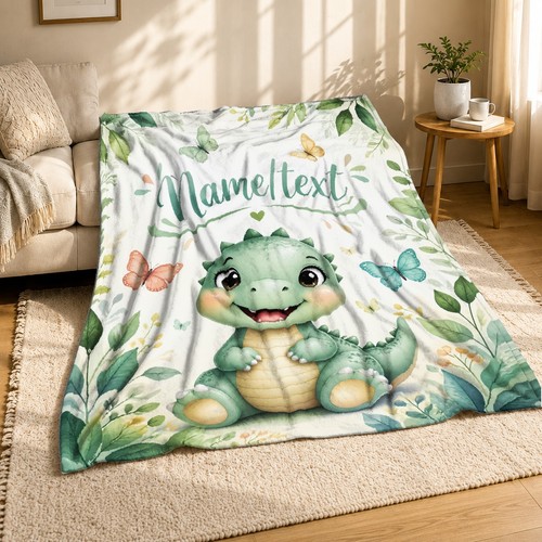 Baby dinosaur personalized - baby,