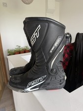 Rst Boots and Rst Leater Trousers